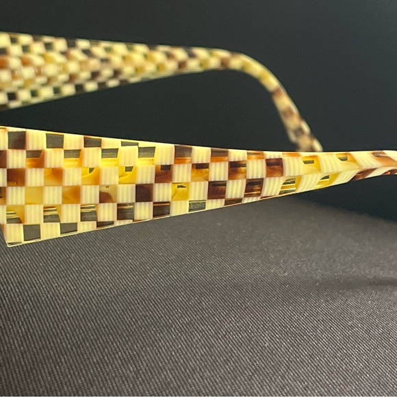 Alain Mikli Model: A00520 checkered glasses FRAMES - Picture 4 of 15